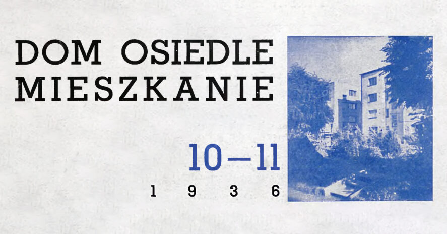 DOM OSIEDLE MEISZKANIE NR 10-11 (1936) - PDF