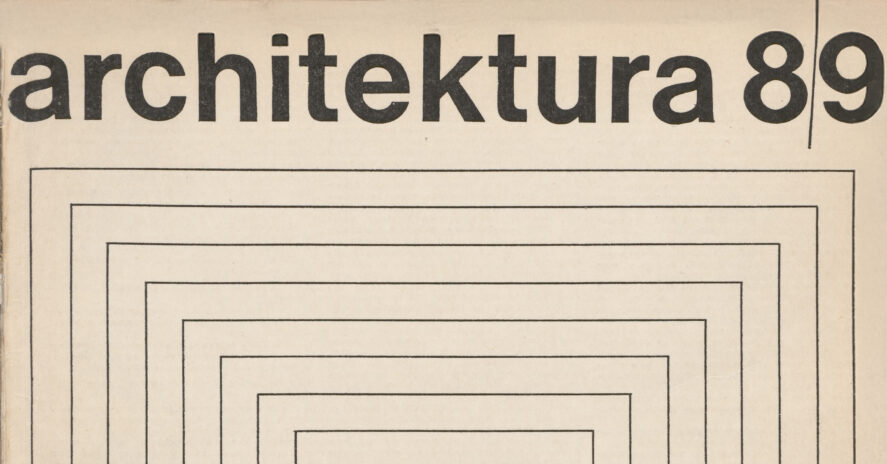 ARCHITEKTURA NO. 8-9 (1966) - PDF