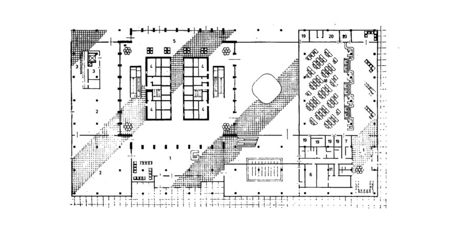 GROUND FLOOR PLAN (1976)